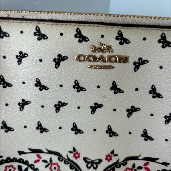 Coach EUC Butterfly Bandanna Lyla Crossbody. - Picture 9 of 11